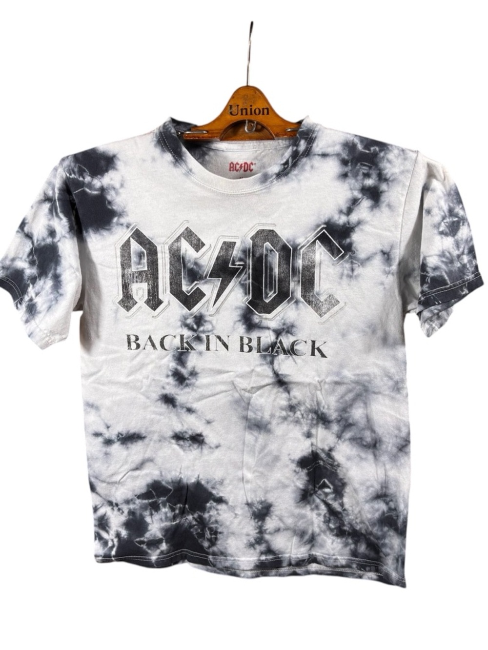 AC/DC Men’s/ Unisex Band Graphic Short Sleeve Spellout T-Shirt Size M